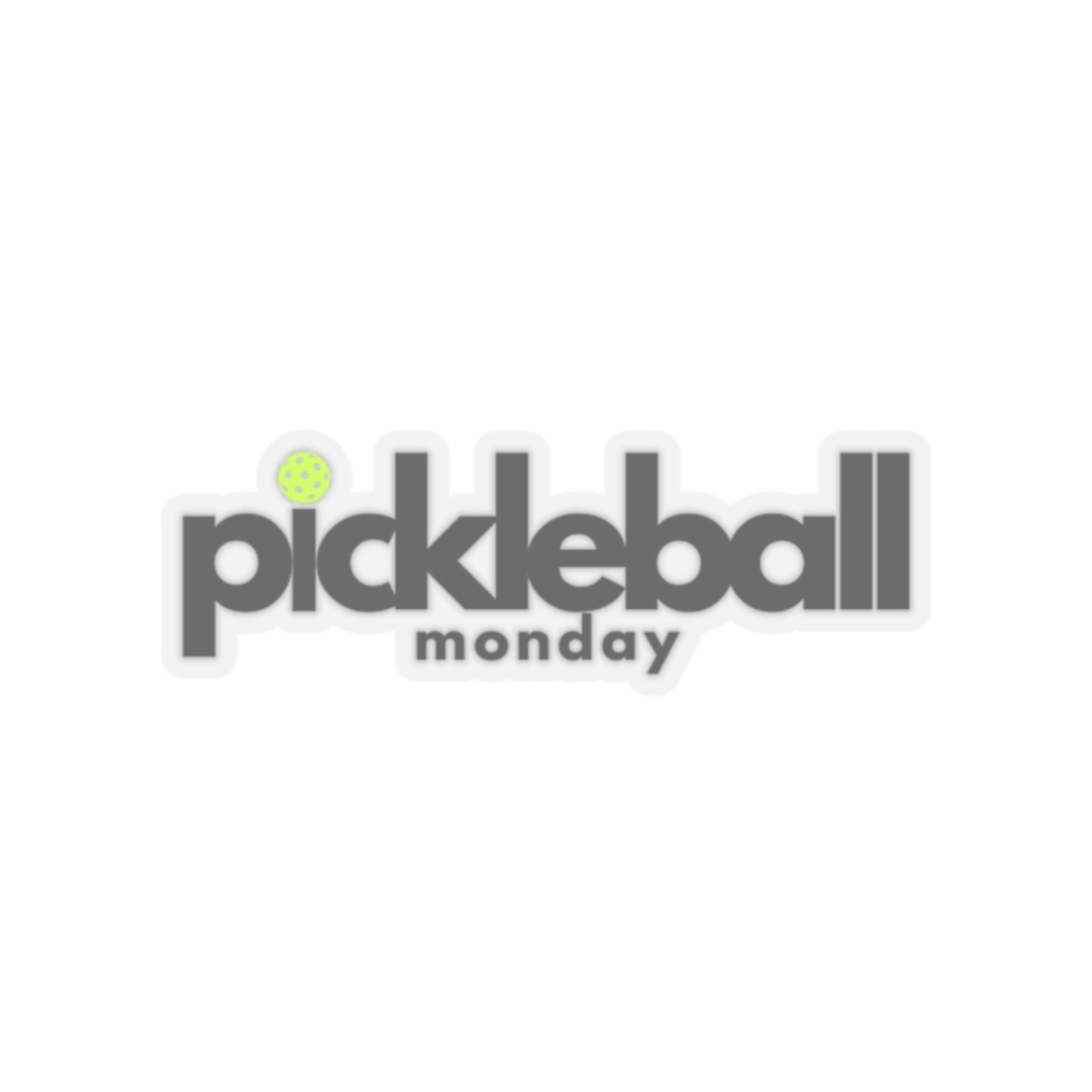 Pickleball Monday Sticker